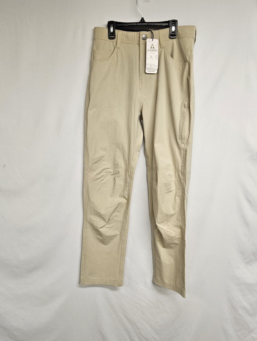 Ascend Men's Acadia Hiking Pants Size 30x30 Stretch Cargo Base Camp Approved